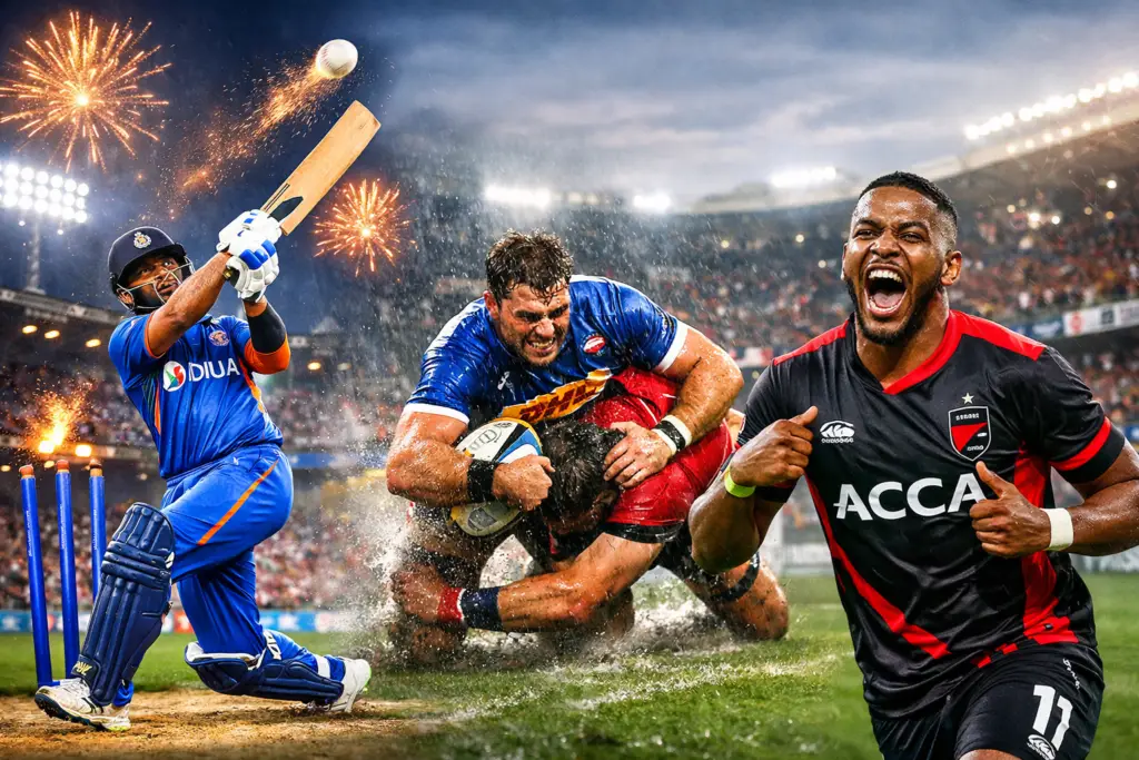 weekend sports results