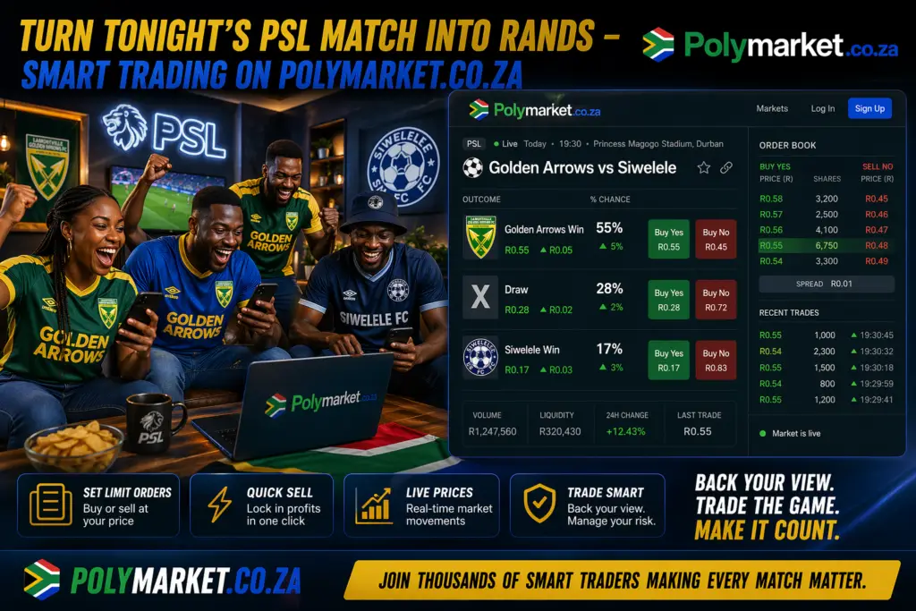 Trade Golden Arrows vs Siwelele tonight