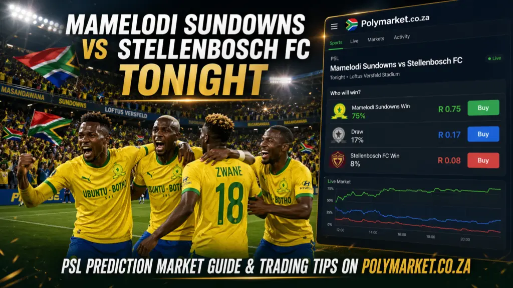 mamelodi sundowns vs stellenbosch prediction market